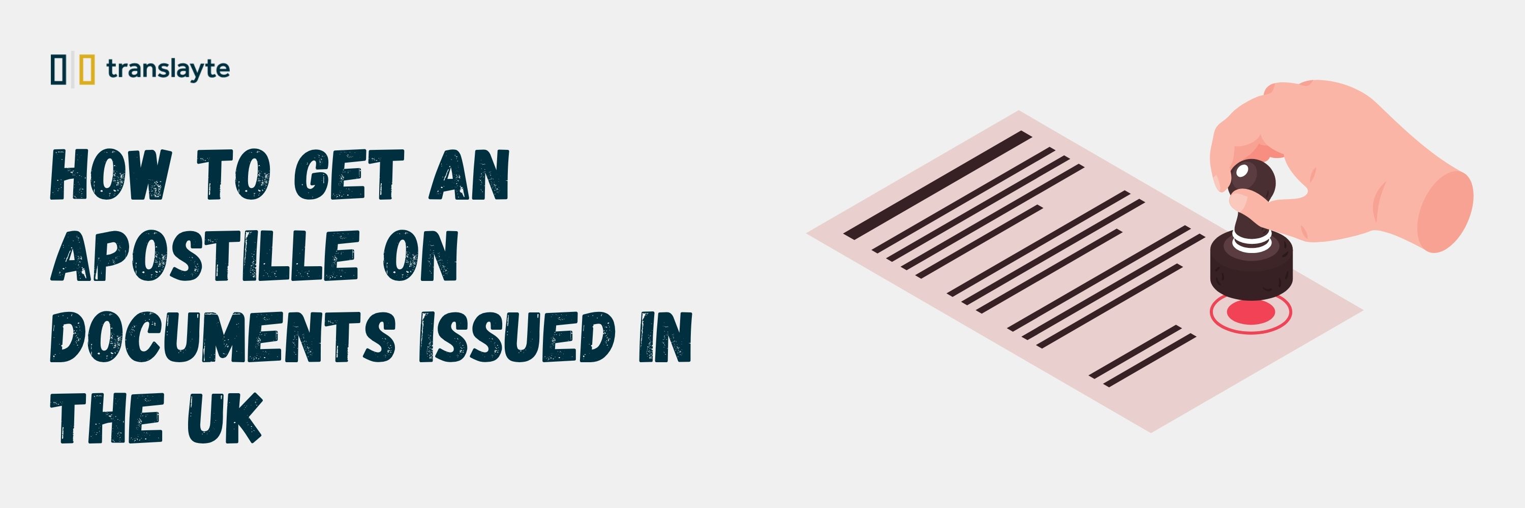 illustration of building, passport, stamp and a4 paper on a background